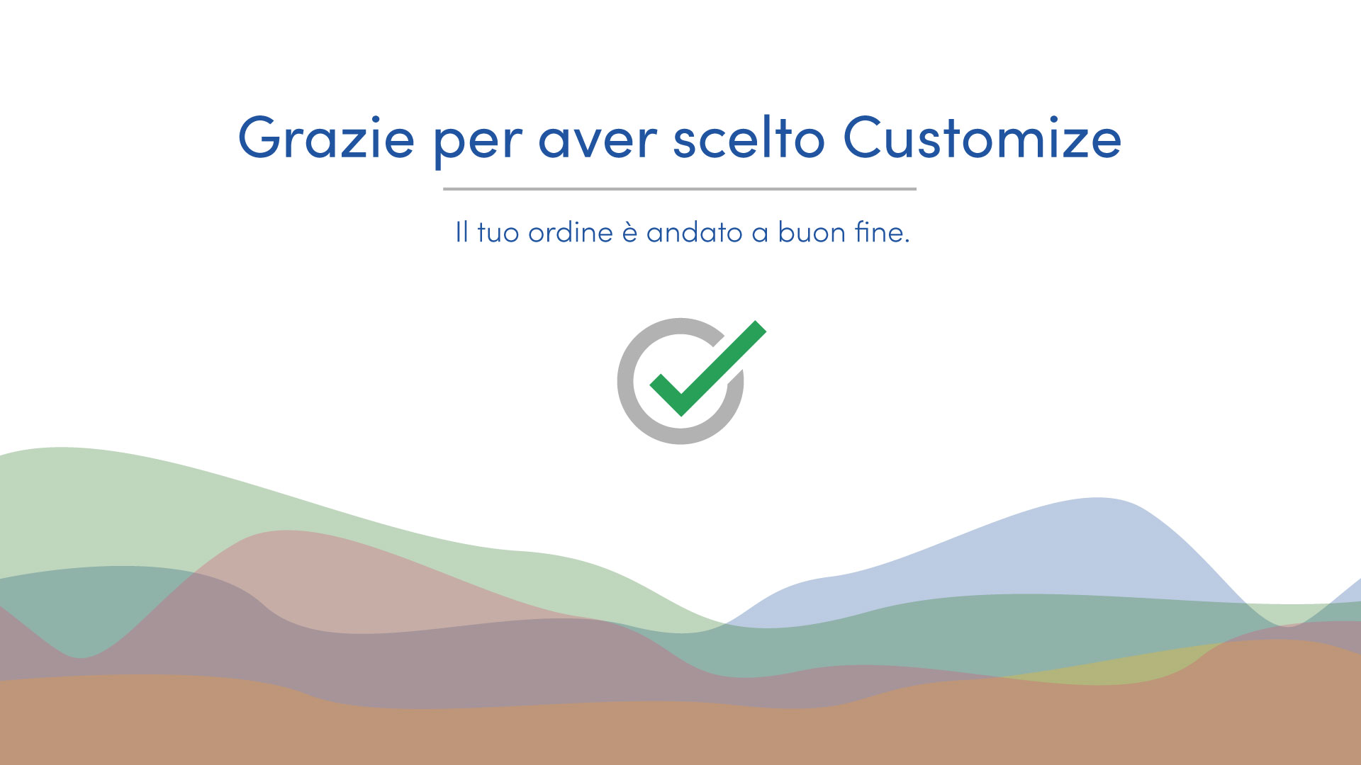 grazie per aver acquistato una cover personalizzata Customize